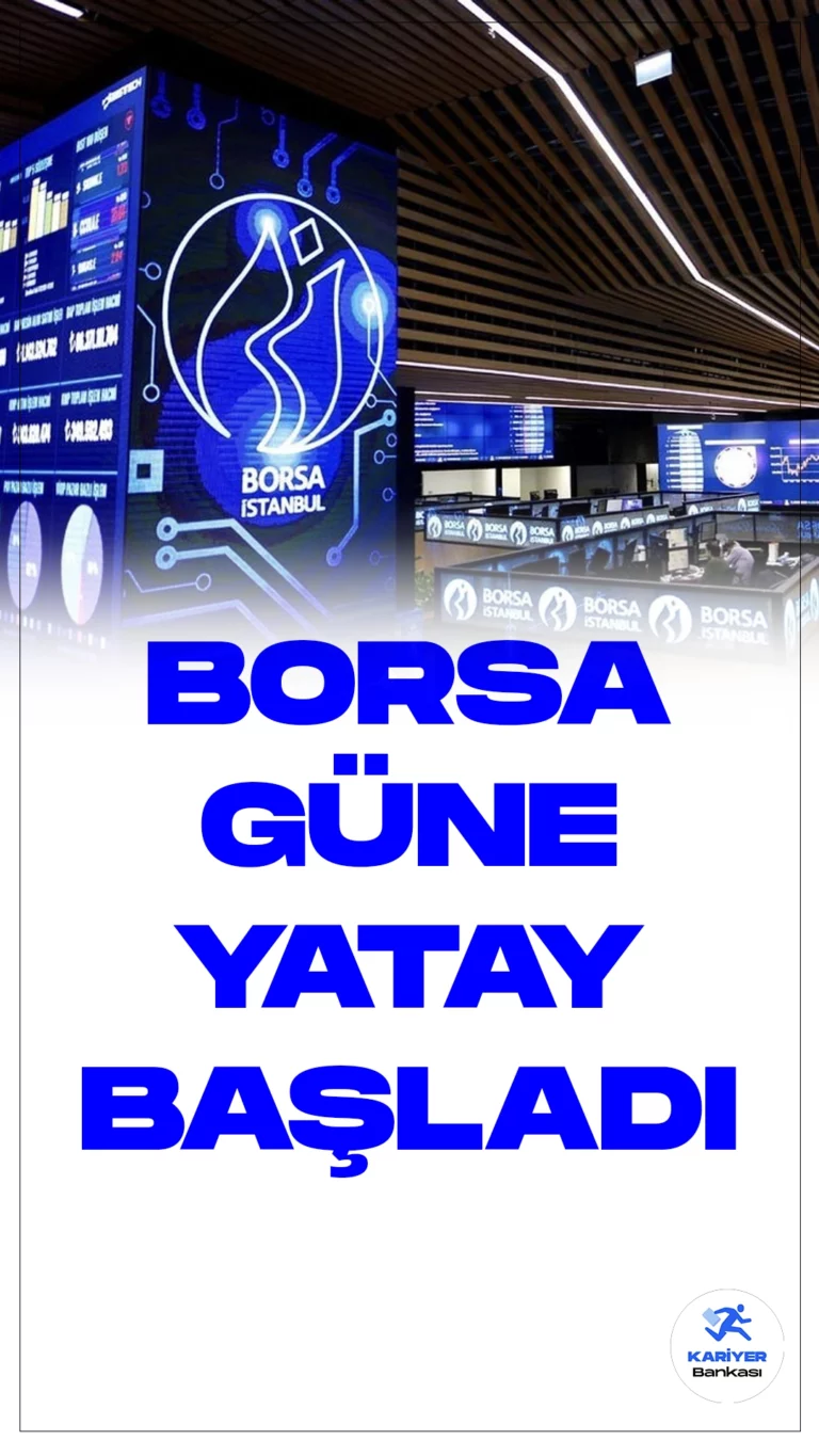 Borsa İstanbul'da Güne Yatay Başlangıç: BIST 100 Endeksi 7.727,37 Puanla İlk Adımını Attı.Bugün Borsa İstanbul'da BIST 100 endeksi, yatay seyirle güne başlayarak 7.727,37 puandan işlem görmeye başladı.