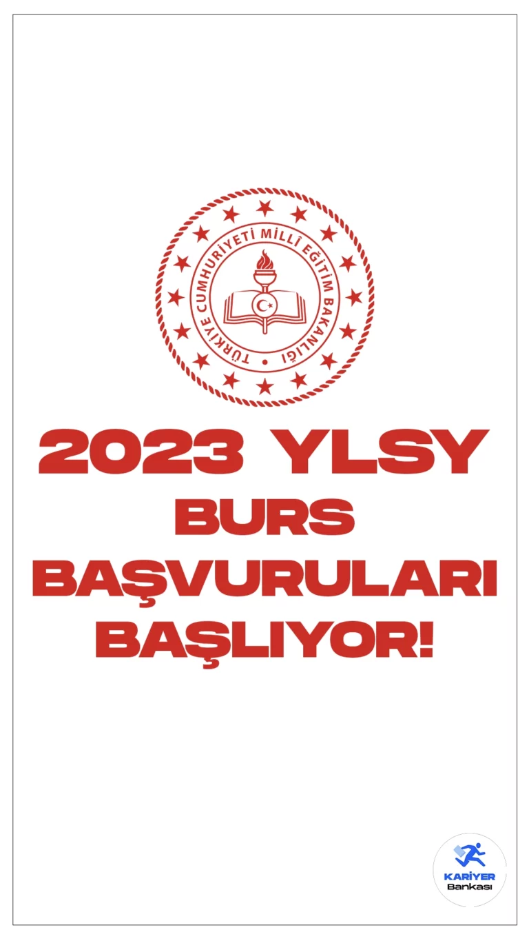 MEB 2023 YLSY Burs Başvuruları Başlıyor. Milli Eğitim Bakanlığı X sosyal medya hesabı üzerinden yayımlanan son dakika duyurusunda,"2023 YLSY Yurt Dışı Lisansüstü Eğitim Burs Başvuruları Başlıyor Yurt Dışına Lisansüstü Öğrenim Görmek Üzere Gönderilecek Adayları Seçme ve Yerleştirme (YLSY) kapsamında 850 öğrenci, Millî Eğitim Bakanlığı bursuyla yurt dışında lisansüstü öğrenim görecek." ifadelerine yer verildi.