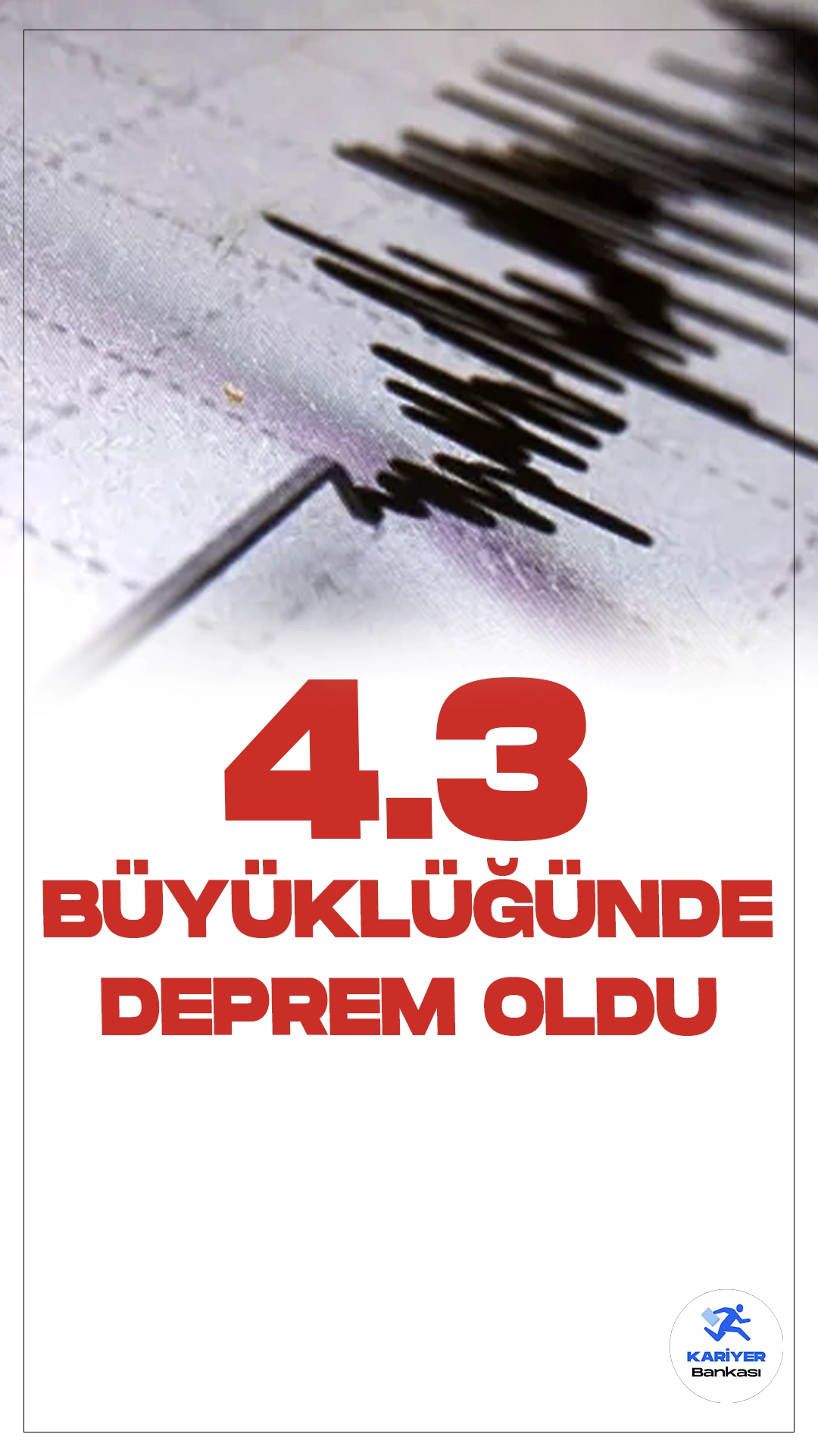 Malatya'da 4.3 Büyüklüğünde Deprem Oldu. İçişleri Bakanlığı Afet ve Acil Durum Yönetimi Başkanlığı sayfası üzerinden yayımlanan verilerde, Malatya'nın Doğanşehir ilçesinde 4.3 büyüklüğünde deprem meydana geldiği aktarıldı.