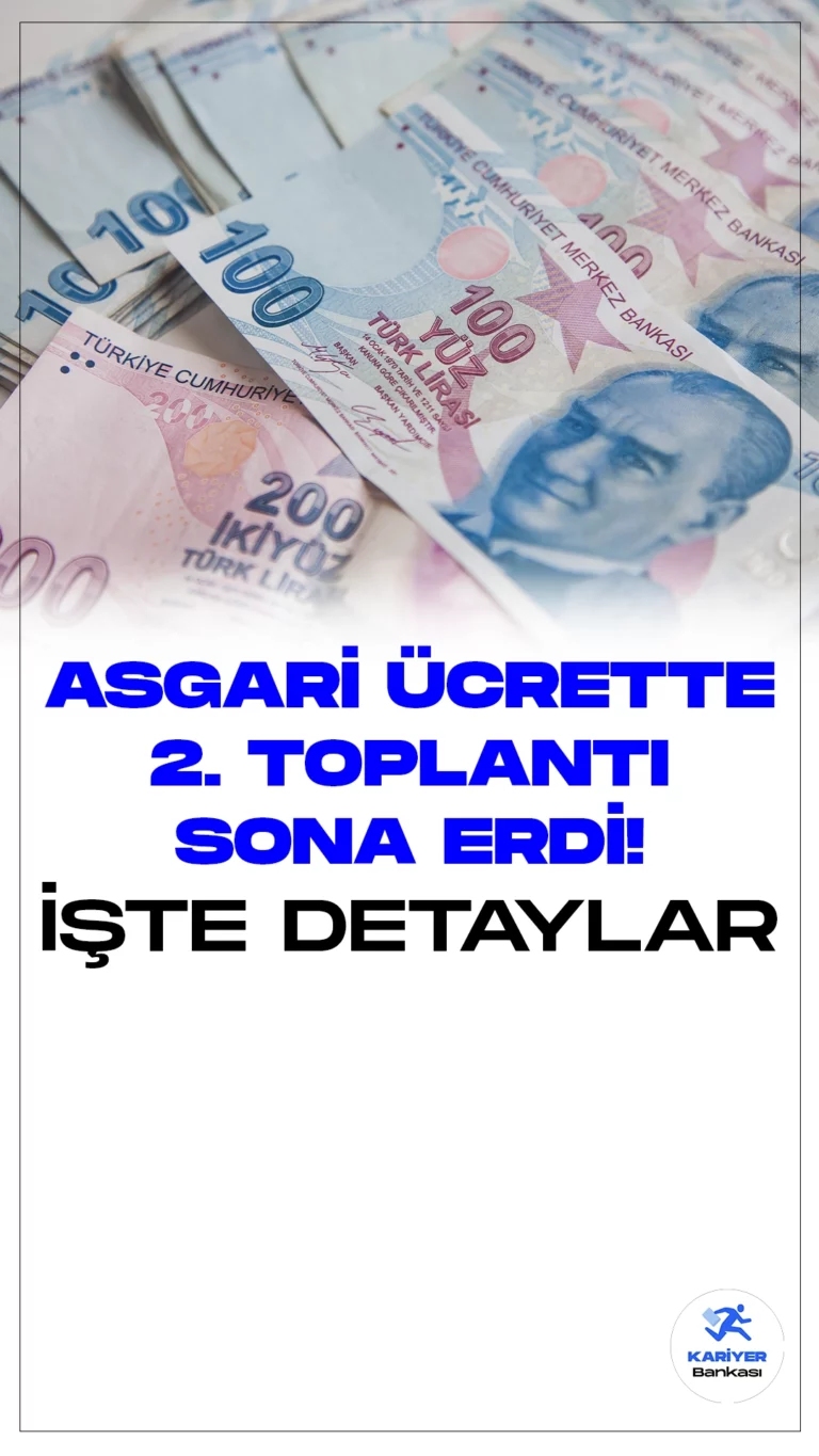 Asgari Ücret 2. Toplantı Sona Erdi! 2024 yılı asgari ücret tespit komisyonun 2. toplantısı sona erdi.TÜRK-İŞ Genel Sekreteri Ramazan Ağar toplantı sonrası açıklama yaptı.