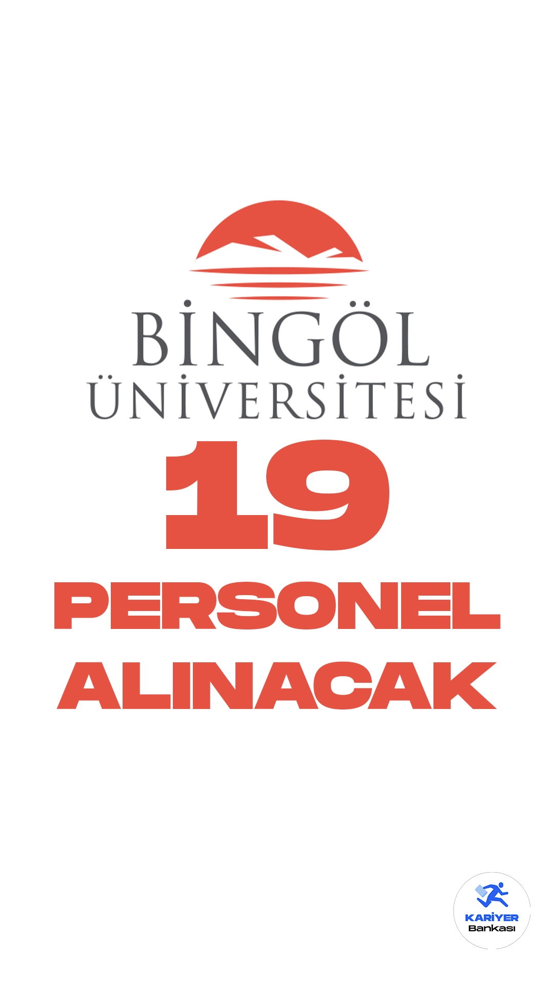 Bingöl Üniversitesi 19 Personel Alımı Yapacak. Bingöl Üniversitesi personel alımı duyurusu yayımlandı. Cumhurbaşkanlığı SBB'de yayımlanan duyuruda, Bingöl Üniversitesine destek personeli, koruma ve güvenlik görevlisi, büro personeli ünvanlarında sözleşmeli personel alımı yapılacağı aktarıldı.
