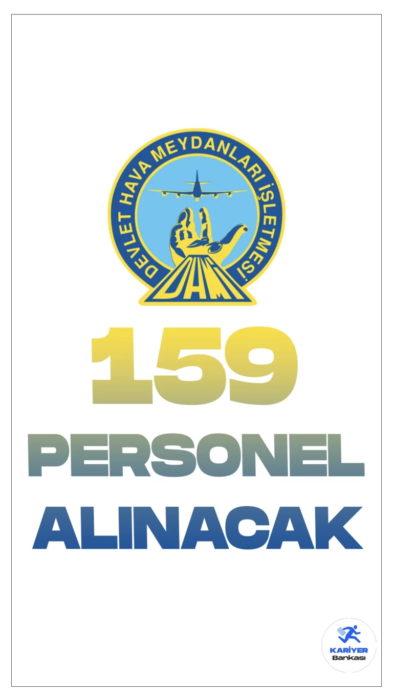 Devlet Hava Meydanları İşletmesi (DHMİ) 159 Personel Alımı Yapacak. KPSS 2023/2 tercih kılavuzunun yayımlanmasıyla, mülakatsız memur alımı tercihleri başladı. ÖSYM sayfasından yayımlanan kılavuza bakıldığında Devlet Hava Meydanları İşletmesi Genel Müdürlüğüne ön lisans mezunlarından 159 personel alımı yapılacağı görülüyor. İllere göre kontenjan dağılımı ve nitelik kodlarına dair detaylara aşağıdaki gibidir.