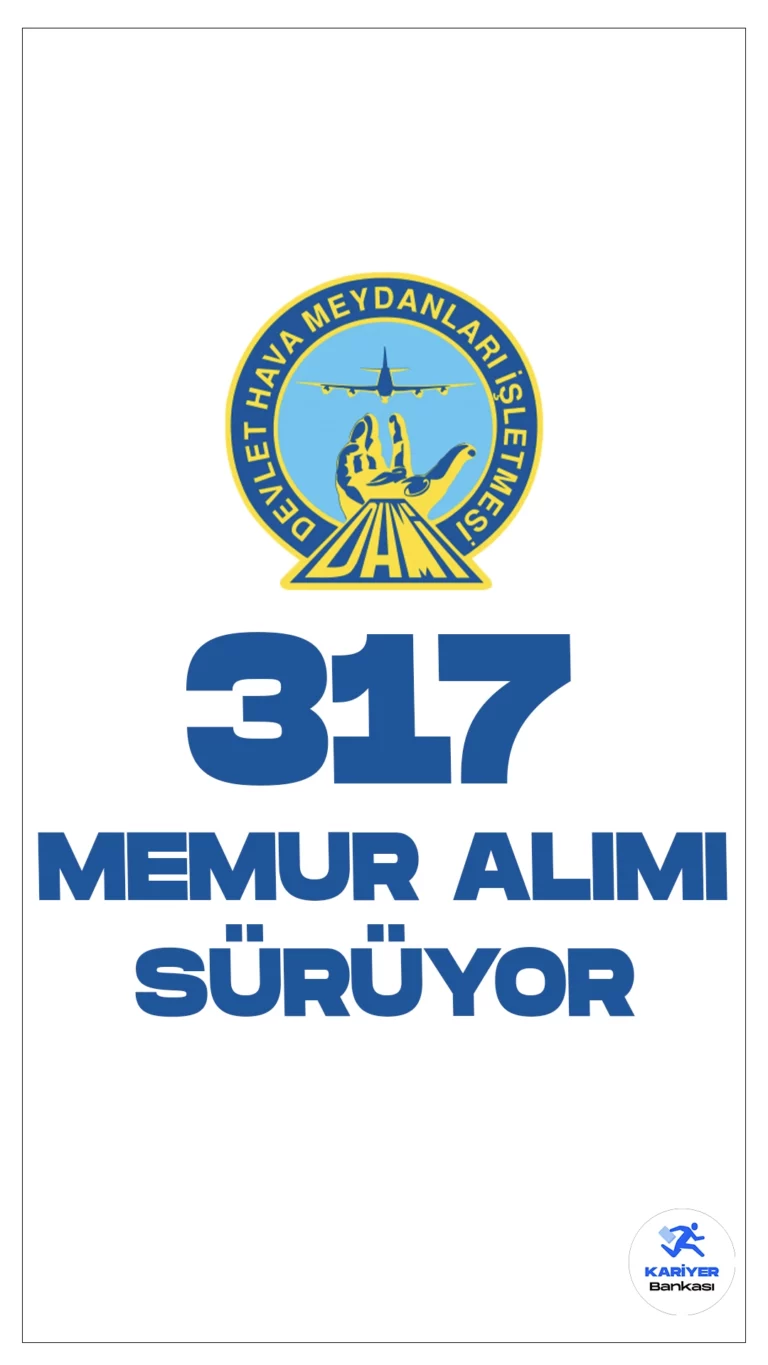 Devlet Hava Meydanları İşletmesi (DHMİ) 317 Memur Alımı Başvuruları Sürüyor.20 Aralık itibarıyla KPSS 2023/2 tercih kılavuzunun yayımlanmasıyla, mülakatsız memur alımı tercihleri başlamıştı. DHMİ memur alımı için tercih işlemleri devam ediyor.ÖSYM sayfasından yayımlanan kılavuza göre, DHMİ'ye ortaöğretim, ön lisans ve lisans mezunlarından 317 memur alımı yapılacak. İllere göre kontenjan dağılımı ve nitelik kodlarına dair tüm detaylar Kariyerbankasinet'te.
