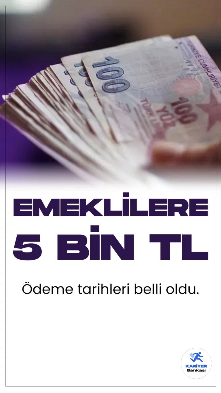 Çalışan Emeklilere 5 Bin TL Ödeme Tarihi Belli Oldu.TBMM Genel Kurulu, 25 Aralık'ta tamamlanacağı bütçe görüşmelerinin ardından dinlenme süresine ara vermeden devam edecek. Çalışan emeklilere 5 bin lira ödenmesini içeren kanun teklifi, yılbaşından önce yasalaşması hedefleniyor.