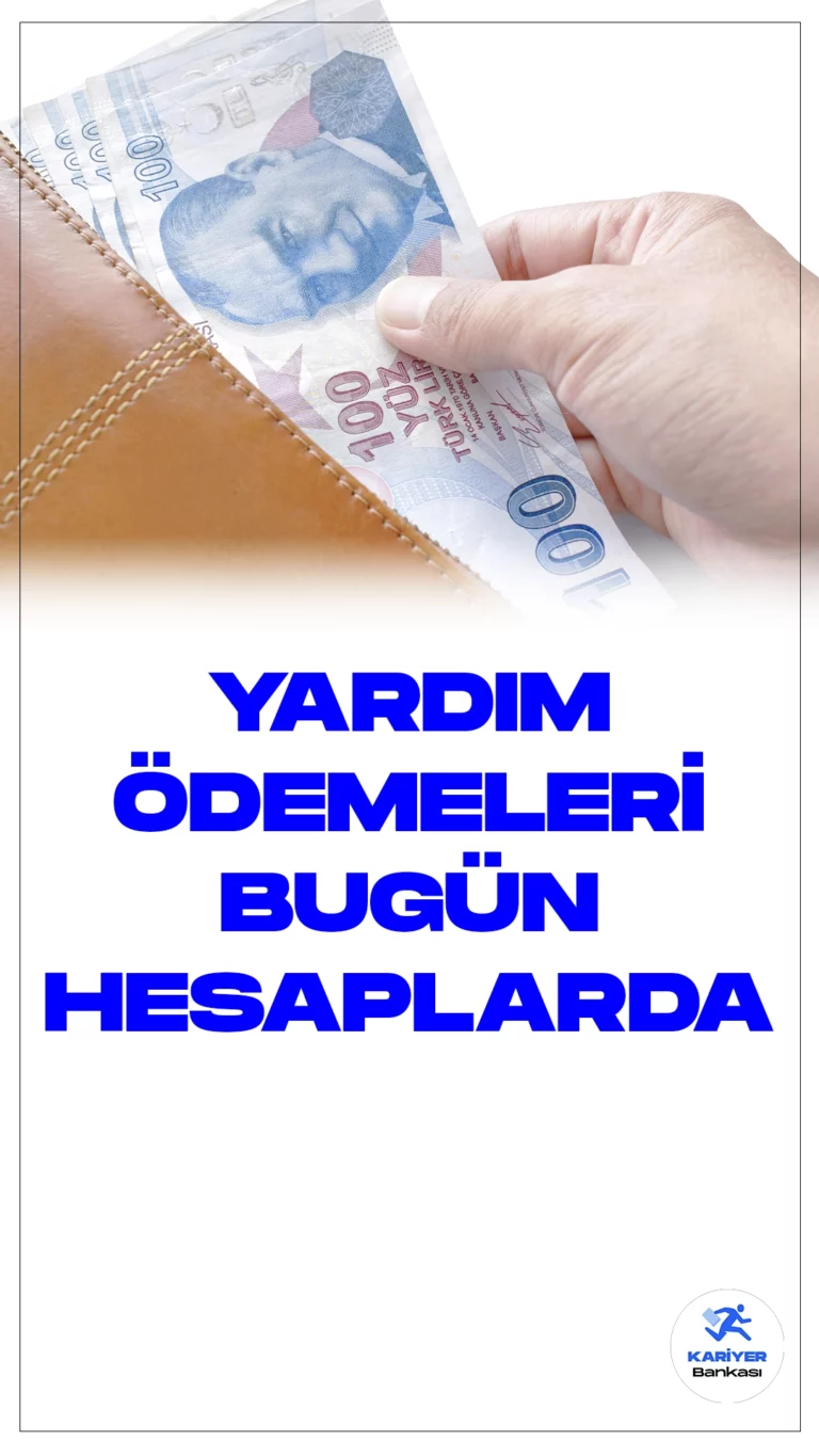 2,8 Milyar TL Evde Bakım Yardımı Ödemeleri Hesaplara Yatıyor.Aile ve Sosyal Hizmetler Bakanı Mahinur Özdemir Göktaş, evlerinde bakılan tam bağımlı vatandaşlar ve ailelerine ekonomik destek sağlamak amacıyla bu ay toplam 2,8 milyar TL Evde Bakım Yardımı’nı hesaplara yatırmaya başladıklarını açıkladı.