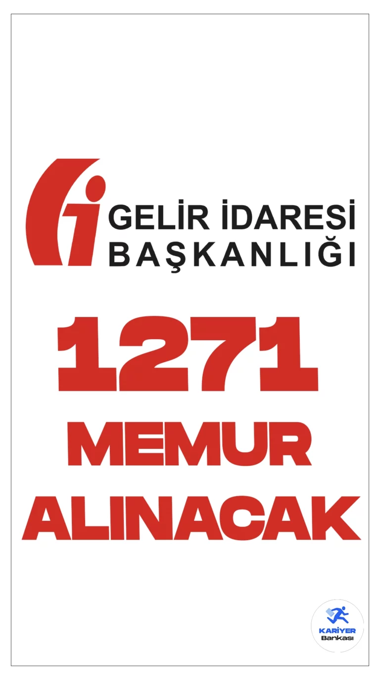Gelir İdaresi Başkanlığı (GİB) 1271 Memur Alımı Yapacak. Cumhurbaşkanlığı Strateji ve Bütçe Başkanlığı Kamu İlan sayfasında yayımlanan duyuruya göre, Gelir İdaresi Başkanlığı sınavla 38 şehirde olmak üzere toplamda 1271 memur alacak. Başvuru yapacak adayların genel ve özel şartları taşıması gerekmektedir.