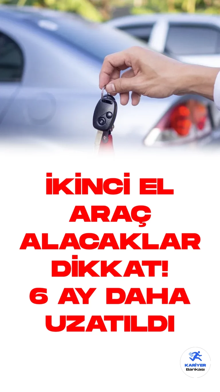 İkinci El Araç Satış Fiyatları Üzerindeki Yasak 6 Ay Uzatıldı.Ticaret Bakanlığı, ikinci el araçların sıfır fiyatlarından daha yüksek bir fiyatla satışa çıkarılmasını önleyen yönetmeliği 6 ay daha uzattı. Bu önemli değişiklik, 2'inci El Motorlu Kara Taşıtları Yönetmeliği'nde yapıldı ve Resmi Gazete'de yayımlandı.