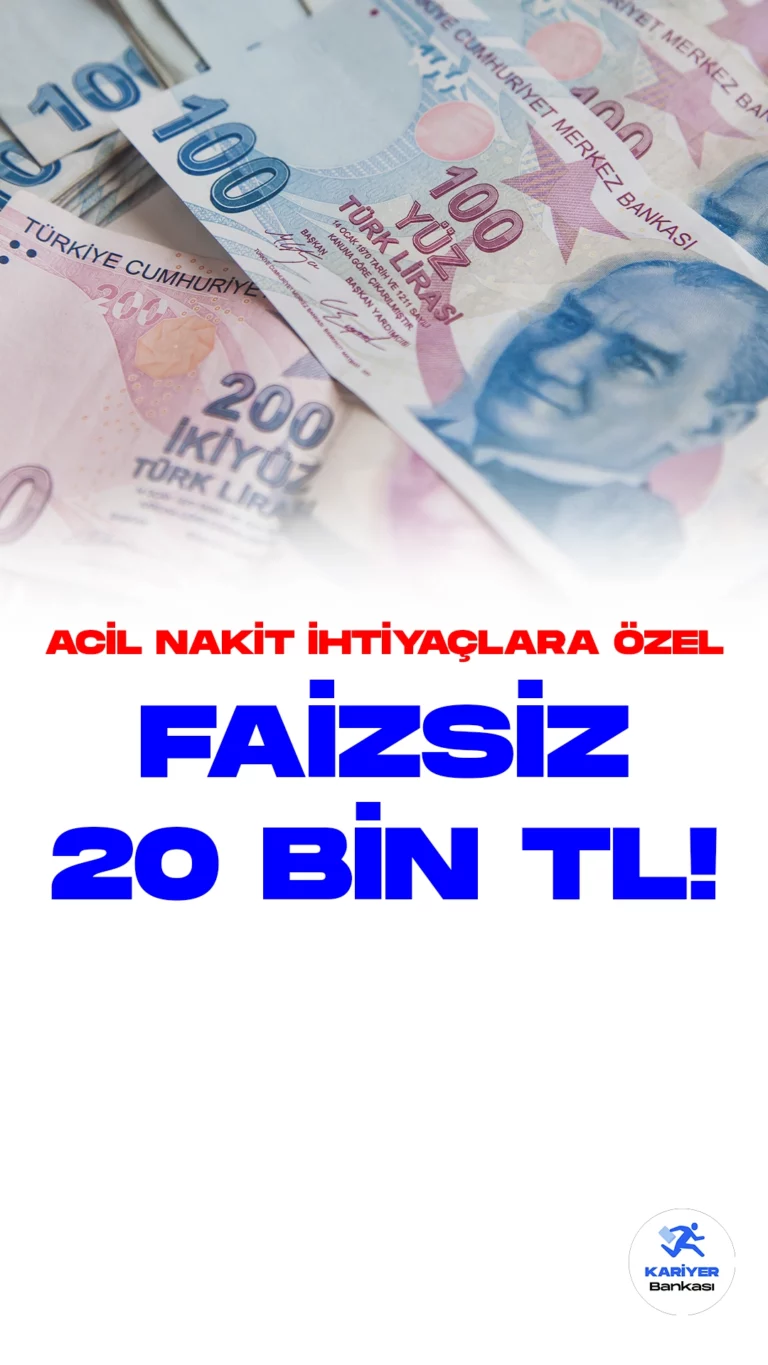 İş Bankası'ndan Acil İhtiyaçlar için 20.000 TL’ye Varan Faizsiz Taksitli Nakit Avans Kampanyası. Türkiye İş Bankası internet sayfası üzerinden, Aralık ayına özel nakit avans kampanyasını duyurdu. 1 Aralık 2023 tarihi itibarıyla başlayan 20 bin TL taksitli nakit avans kampanyasından yayarlanmak isteyen kişilerin, İş Bankası'nın belirtmiş olduğu koşulları sağlanması gerekmektedir. Kampanya başvuruları 31 Aralık'ta sona ercek. İşte Faizsiz 20 bni TL nakti avans kampanya detayları..