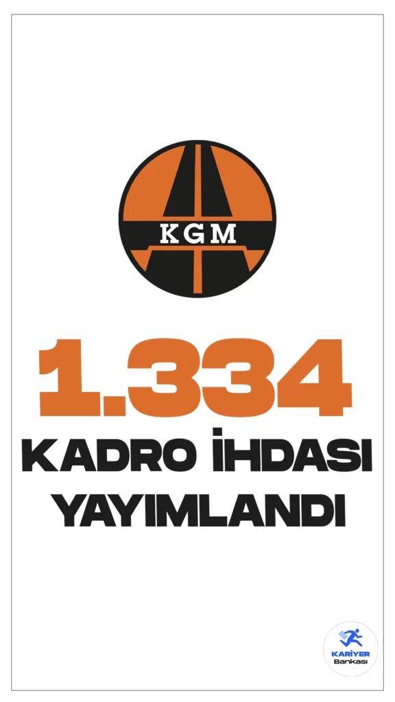 Karayolları Genel Müdürlüğü 1334 Dolu/Boş Kadro İhdası Yayımlandı.26 Aralık 2023 tarihli Resmi Gazete’de yayımlanan duyuruda, Cumhurbaşkanı Recep Tayyip Erdoğan’ın onayıyla Karayolları Genel Müdürlüğü (KGM) 1334 dolu/boş kadro ihdası gerçekleştirildi. 