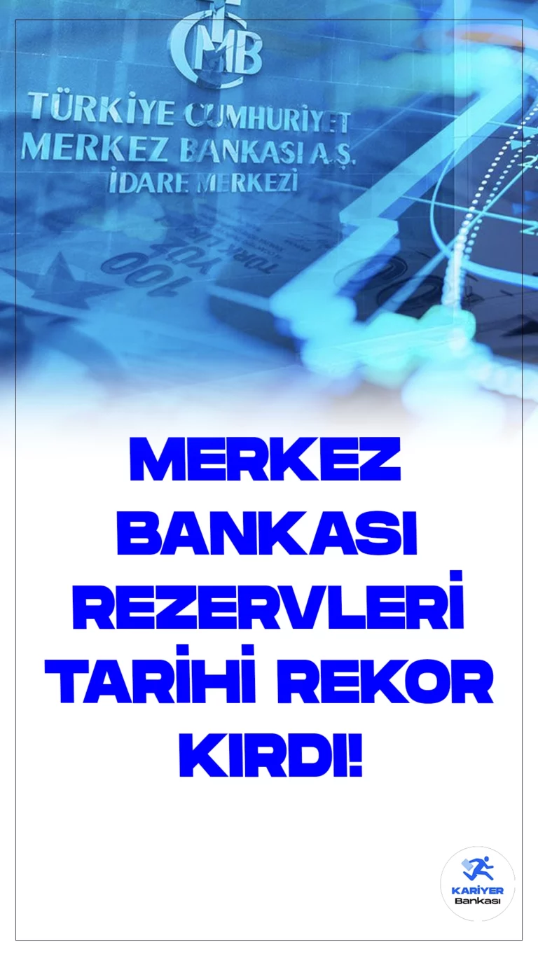 Merkez Bankası Rezervleri 145,5 Milyar Dolarla Tarihi Bir Zirveye Ulaştı!Merkez Bankası rezervleri, mayıs sonundan itibaren gösterdiği etkileyici artışla tüm zamanların en yüksek seviyesine çıkarak dikkatleri üzerine çekti. 22 Aralık itibarıyla Haftalık Para ve Banka İstatistikleri'nin açıklanmasıyla birlikte, Merkez Bankası brüt döviz rezervleri önemli bir artış gösterdi. Bu dönemde rezervlerde kaydedilen 47 milyar dolarlık artış, toplam rezervleri 145,5 milyar dolara taşıdı.