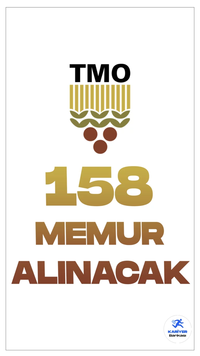 Toprak Mahsülleri Ofisi (TMO) 158 Memur Alacak. KPSS 2023/2 tercihleri ile Toprak Mahsülleri Ofisi Genel Müdürlüğüne ortaöğretim, ön lisans ve lisans mezunlarından memur alımı yapılacak. Tercih yapacak adayların belirtilen şartları, nitelik kodları ve özel koşulları dikkatle incelemesi gerekmektedir.