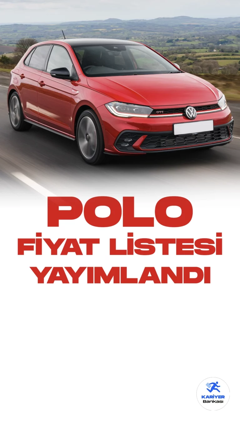 Volkswagen Polo Aralık 2023 Fiyat Listesi Yayımlandı.Alman otomotiv devi Volkswagen, şıklığı ve performansı bir araya getiren Polo modelindeki güncellemelerle dikkat çekiyor. Yenilenen tasarımıyla estetik bir çizgiye sahip olan Volkswagen Polo, şehir içi ve uzun yolculuklarda ideal bir sürüş deneyimi sunuyor. Yüksek güvenlik standartlarına uygun olarak tasarlanan araç, son teknoloji güvenlik donanımlarıyla donatıldı. Polo'nun iç mekanı, geniş ve kullanışlı alanlarıyla sürücü ve yolculara konforlu bir atmosfer sunuyor. Çevre dostu motor seçenekleriyle de öne çıkan Volkswagen Polo, sürdürülebilirlik odaklı bir yaklaşımla çevreye duyarlı bir sürüş deneyimi vaat ediyor.