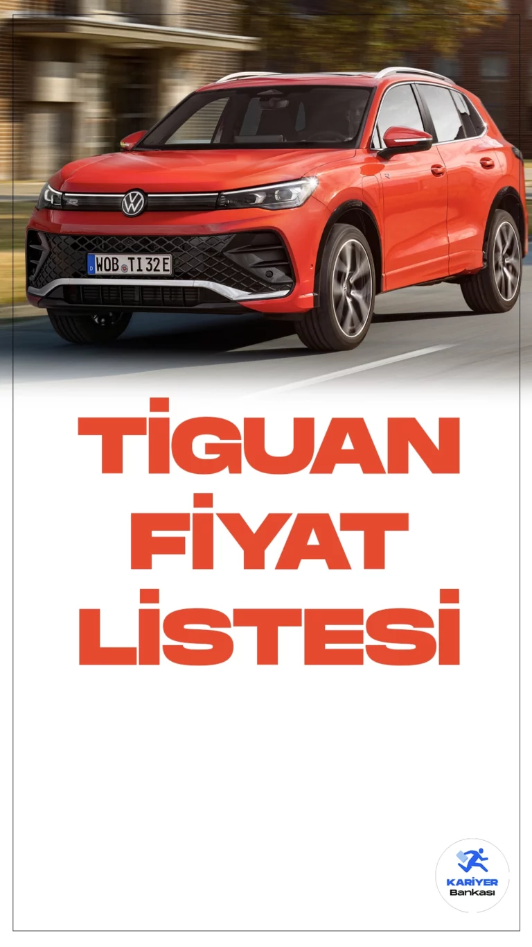 Volkswagen Tiguan Aralık 2023 Fiyat Listesi Yayımlandı.Alman otomotiv devi Volkswagen'ün öne çıkan modellerinden biri olan Tiguan, şıklığı ve güçlü performansıyla dikkat çekiyor. Volkswagen Tiguan, kompakt SUV segmentinde iddialı bir konuma sahiptir. Yenilikçi tasarımı, geniş iç mekanı ve gelişmiş teknolojik özellikleriyle sürücülerin beklentilerini karşılamayı hedefliyor.