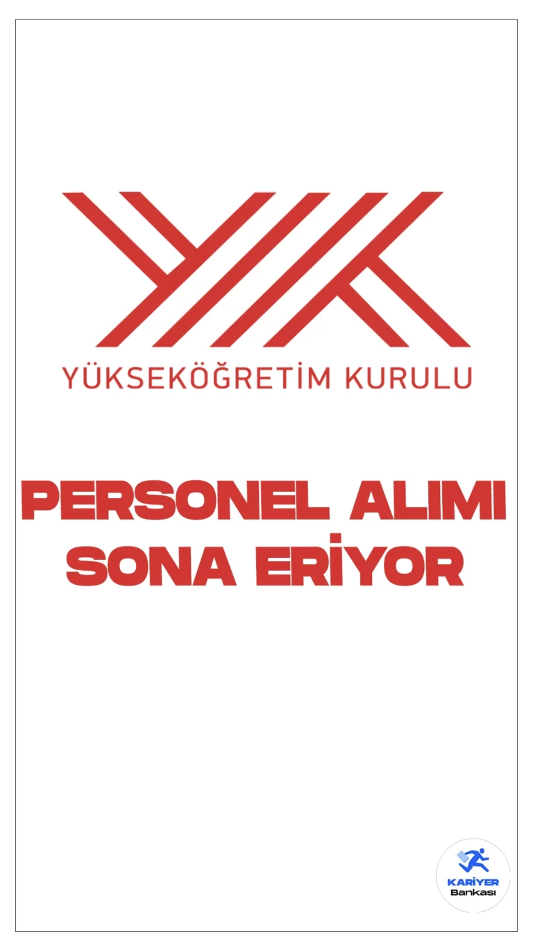 Yükseköğretim Kurulu Başkanlığı YÖK 66 Personel Alımı Başvuruları Sona Eriyor.Resmi Gazete’de yayımlanan duyuruya göre, YÖK’e destek personeli( aşçı, şoför, aşçı yardımcısı, danışma ve diğer hizmetler, temizlik ve diğer hizmetleri, bulaşıkçı), büro personeli, teknisyen ve tekniker pozisyonları için sözleşmeli personel alınacak. Başvurular bugün(22 Aralık 2023) tarihinde sona erecek.