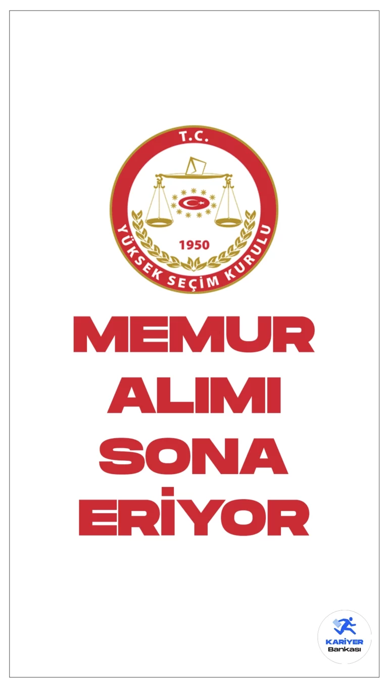 Yüksek Seçim Kurulu (YSK) 51 Memur Alımı Başvuruları Sona Eriyor.Resmi Gazete’de yayımlanan duyuruya göre, YSK’nın merkez ve taşra teşkilatlarında görevlendirilmek üzere arşiv memuru, santral memuru, zabıt katibi ve teknisyen ünvanlarında memur alınacak. Başvurular yarın(17 Aralık) sona erecek. Başvuru yapacak adayların her ünvan için belirtilen şartları sağlaması gerekmektedir.