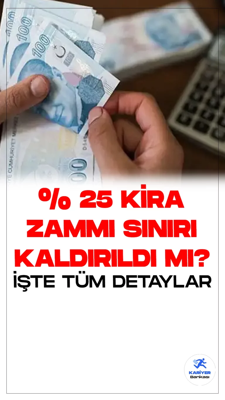 Yüzde 25 kira Zammı Sınırının Kaldırılacağı İddiaları Yalanlandı.İletişim Başkanlığı Dezenformasyonla Mücadele Merkezi Açıkladı: "Bakan Şimşek'in Yüzde 25 Kira Zammı Sınırını Kaldıracağı" İddiası Gerçeği Yansıtmıyor