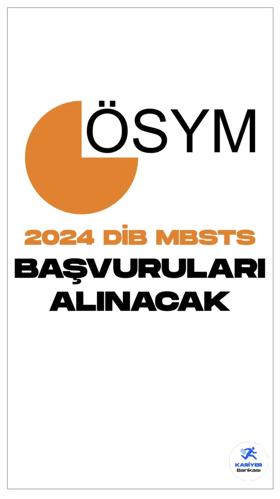 2024 DİB MBSTS Başvuruları Alınacak. ÖSYM sayfasından yayımlanan son dakika duyurusunda, 2024 Diyanet İşleri Başkanlığı Mesleki Bilgiler Seviye Tespit Sınavı için kılavuz ve başvuru bilgilerinin yayımlandığı aktarıldı.