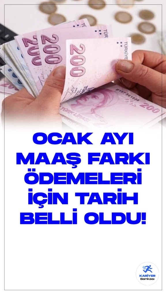 Memur Emeklilerinin Maaş Fark Ödemeleri için Tarih Netleşti!Emekli Sandığı'ndan aylık alanlar için beklenen zam farkı müjdesi geldi. Ocak ayında yapılacak zam farkı ödemeleri, ayrıca harp ve vazife malullerinin 2023 ek ödemeleri için de 26 Ocak'ta başlayacak.