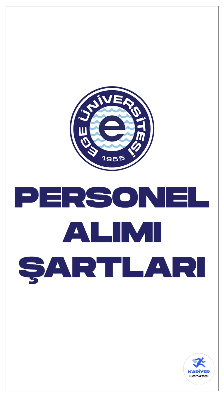Ege Üniversitesi personel alımı başvuruları sürüyor. Başvuru şartları ve başvuru sayfasına dair detaylar haberimizde.Resmi Gazete’de yayımlanan duyuruda, Ege Üniversitesine büro personeli, destek personeli(temizlik, şoför), koruma ve güvenlik görevlisi, gemi adamı(usta gemici) ünvanlarında sözleşmeli personel alımı yapacağı aktarıldı. Başvuru işlemleri 26 Ocak 2024 tarihine kadar sürecek İşte kontenjan dağılımı ve şartlar..
