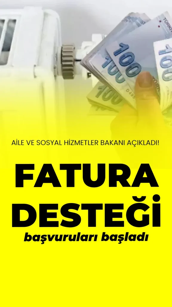 Aile ve Sosyal Hizmetler Bakanı Göktaş, ihtiyaç sahiplerine yönelik düzenli doğal gaz tüketim fatura desteği ödemelerinin başladığını duyurdu.