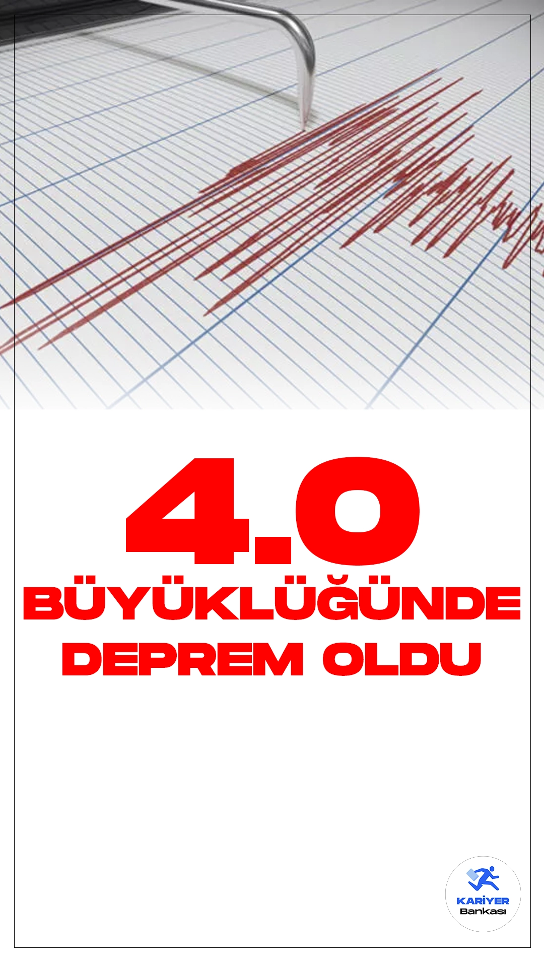 Kayseri'de 4.0 Büyüklüğünde Deprem Oldu. İçişleri Bakanlığı Afet ve Acil Durum Yönetimi Başkanlığı Deprem Dairesi tarafından yayımlana son dakika verilerine göre, Kayseri'nin Yahyalı ilçesinde 4.0 büyüklüğünde deprem meydana geldi.