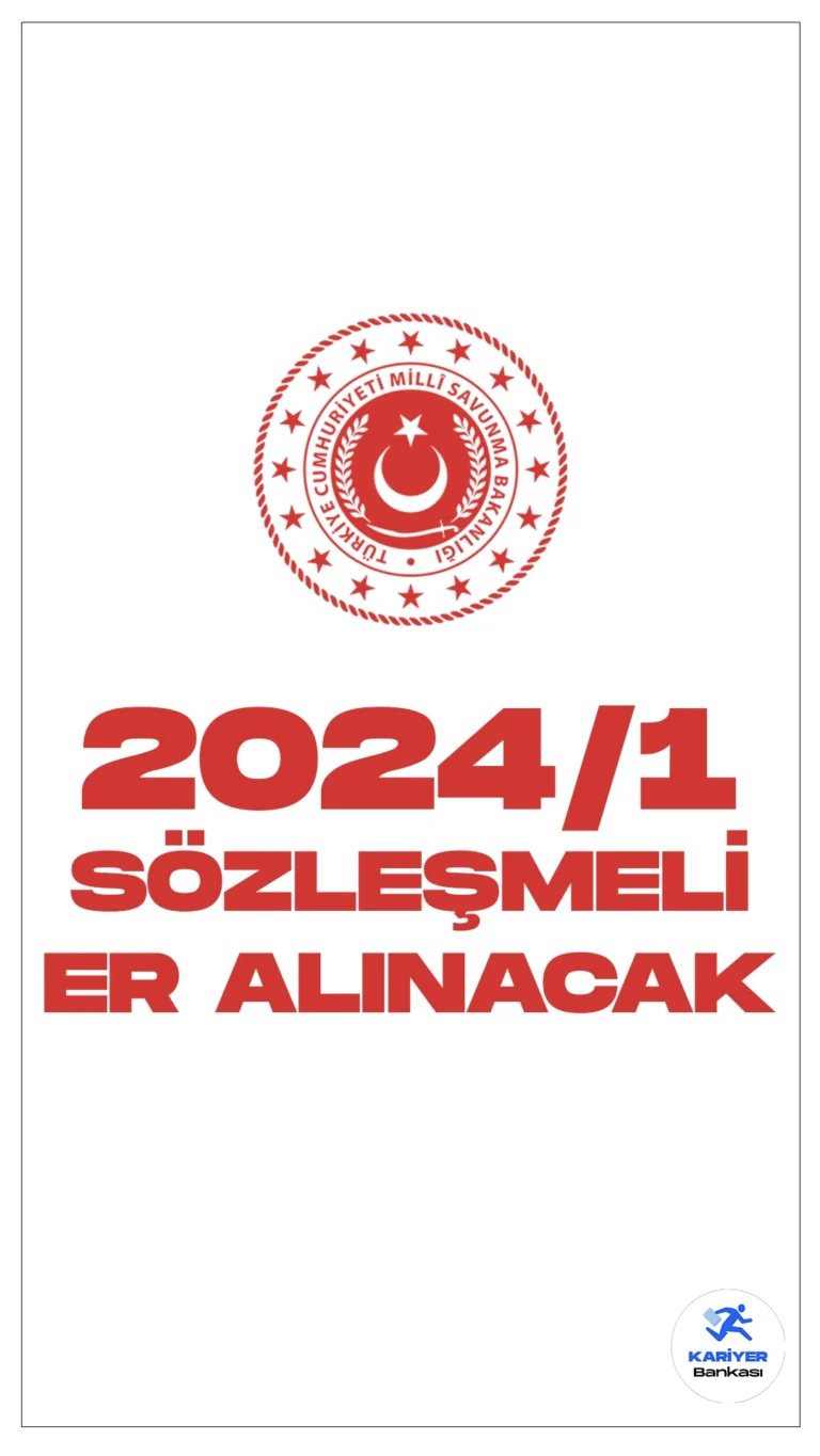 MSB Kara Kuvvetleri Komutanlığı 2024/1 Sözleşmeli Er Alımı Yapacak. Milli Savunma Bakanlığı Personel Temin sayfasından yayımlanan duyuruda, Kara Kuvvetleri Komutanlığına en az ilkokul mezunlarından sözleşmeli er alımı yapılacağı aktarıldı. Başvuru yapacak adayların belirtilen başvuru şartlarını dikkatle incelemesi gerektiği kaydedildi.