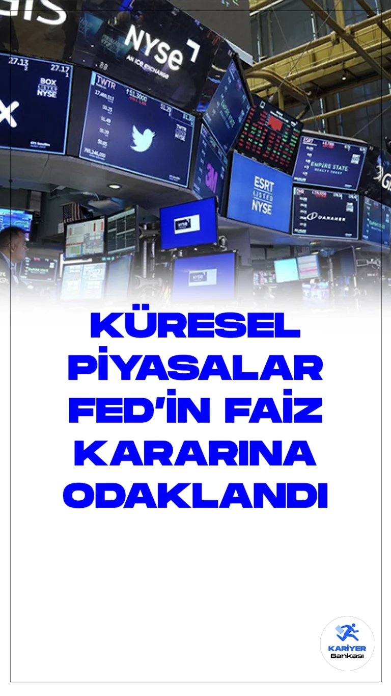 Küresel Piyasalar FED'in Faiz Kararına Odaklanıyor.Küresel piyasalarda gelecek hafta, ABD Merkez Bankası'nın açıklayacağı yılın ilk faiz kararı merakla bekleniyor. Mart ayında faiz indirimine başlanacağı beklentileri zayıflarken, ekonomilerin resesyona girmeden bu dönemi atlatabileceği umutları risk iştahını destekliyor.