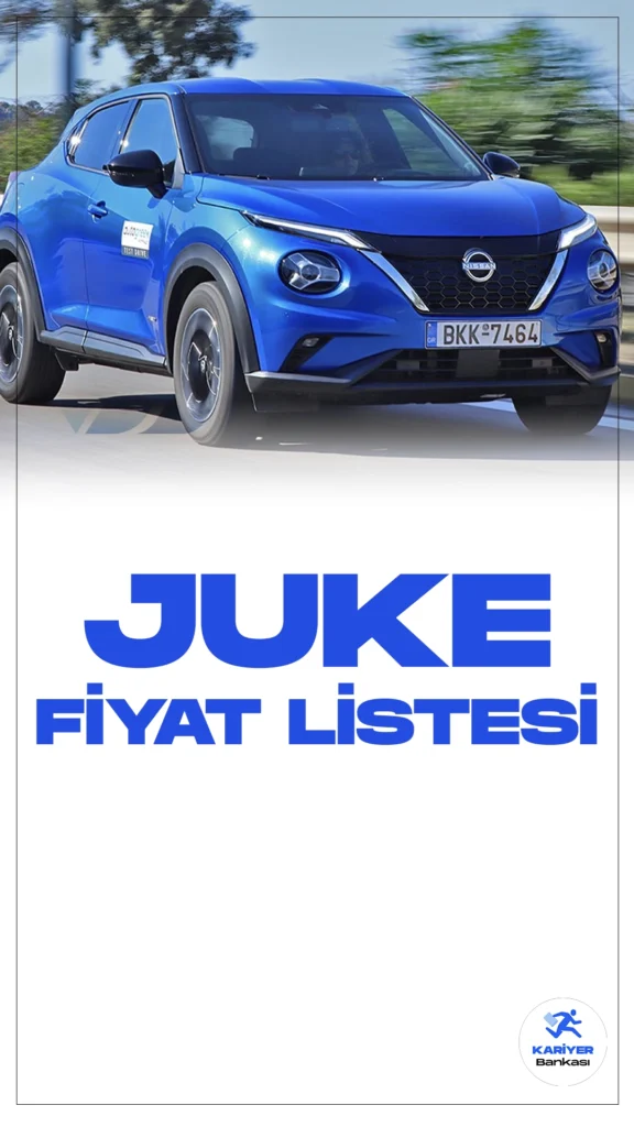 Nissan Juke Ocak 2024 Fiyat Listesi Yayımlandı!Nissan, sürücülerin beklentilerini karşılayan ve benzersiz tasarımıyla dikkat çeken Juke modelini güncelledi. Yenilenen Nissan Juke, şehir içi sürüşlerde ve macera dolu yolculuklarda üst düzey performans sunuyor.