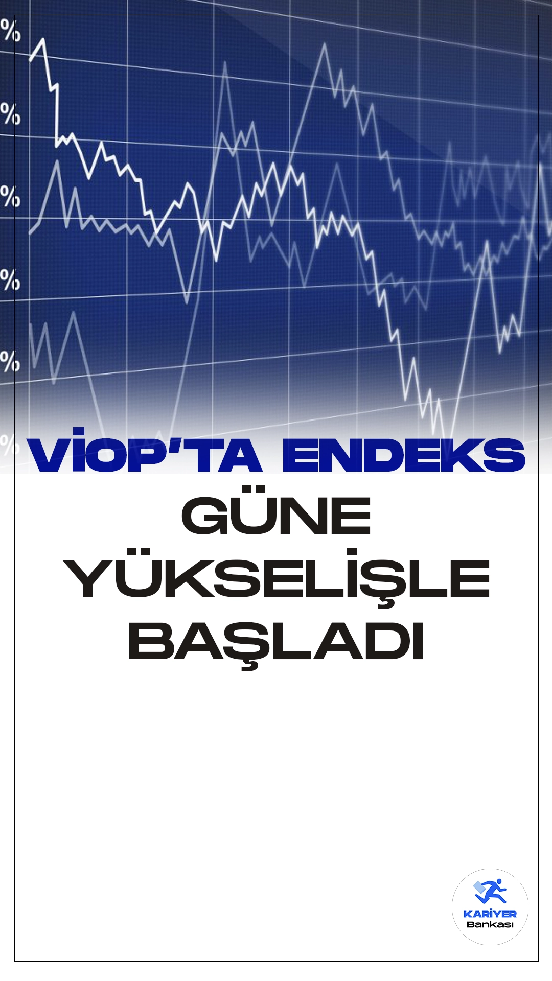 VİOP'ta Gün Yükselişle Başladı. Şubat vadeli BIST 30 endeksine dayalı kontrat, Borsa İstanbul Vadeli İşlem ve Opsiyon Piyasası'nda (VİOP) 0,2% artışla güne 9.932,00 puandan başladı. Şubat vadeli endeks kontratı, açılış seansında önceki normal seans kapanışının %0,2 üzerinde, 9.932,00 seviyesinden işlem gördü.