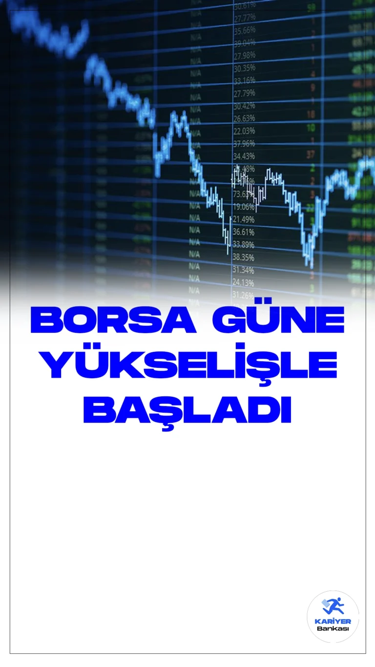 Borsa Gününü Yükselişle Açtı!Borsa İstanbul'da BIST 100 endeksi, güne %0,23'lük bir artışla 9.014,87 puandan başladı.