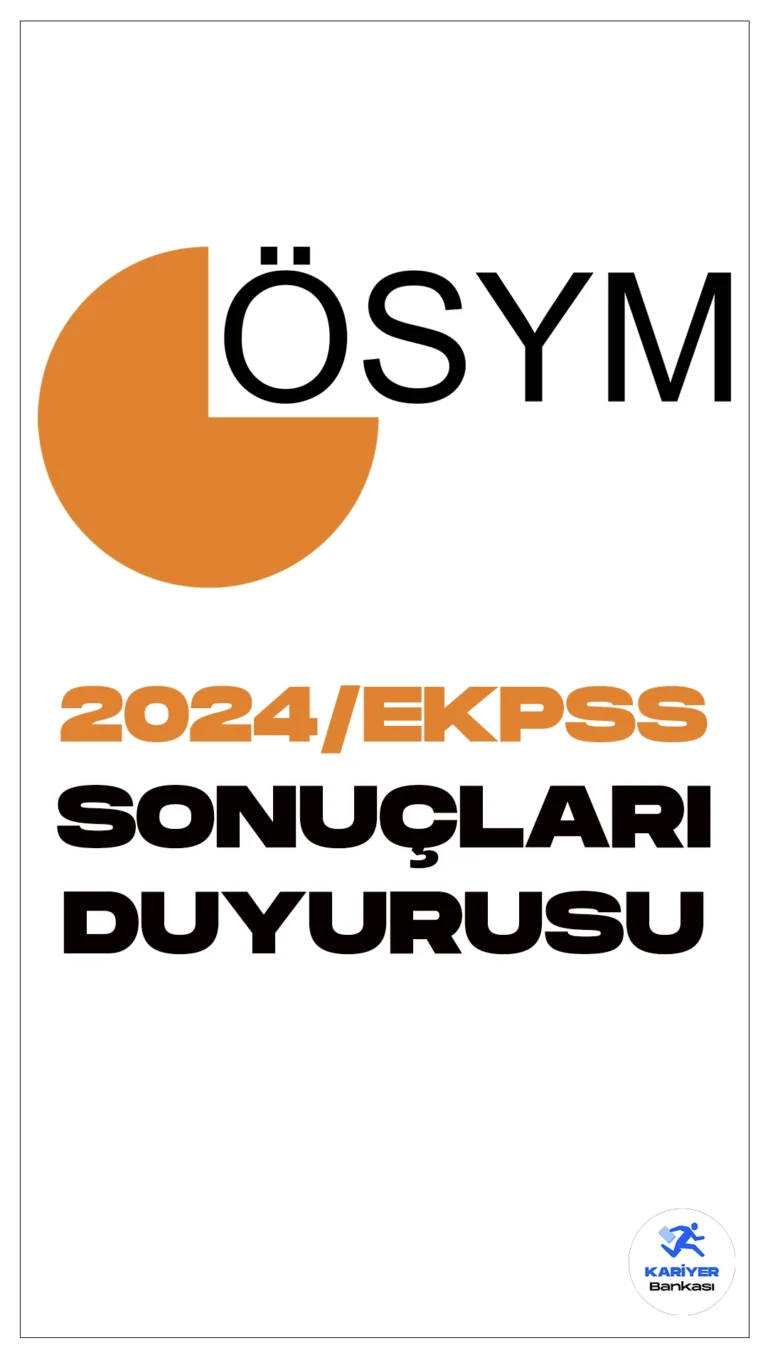 2024 EKPSS/Kura İle Engelli Kamu Personeli Yerleştirme Sonuçları Açıklandı. ÖSYM sayfasından yayımlanan son dakika duyurusunda, 2024 EKPSS/Kura İle Engelli Kamu Personeli Yerleştirme Kapsamında sınav sonucu ile yapılan yerleştirme sonuçlarının açıklandığı aktarıldı.