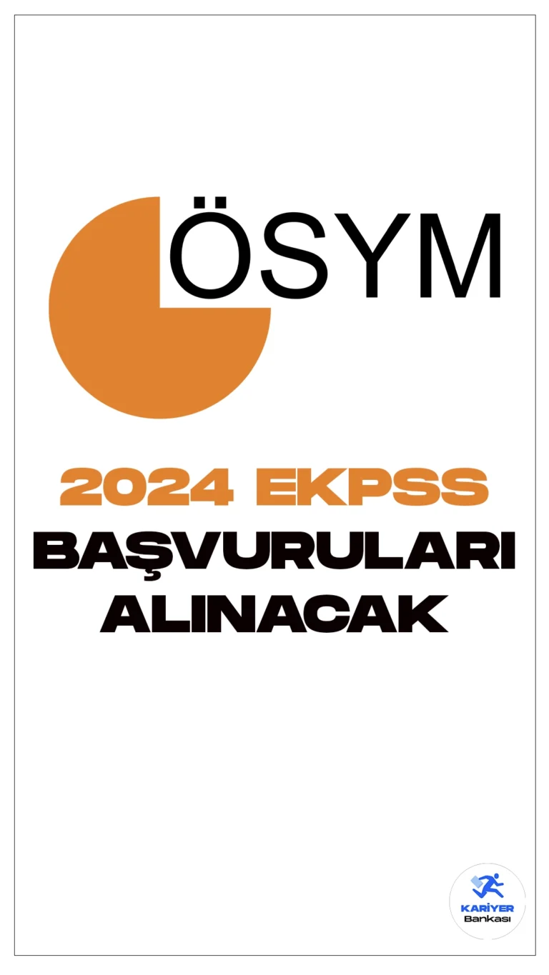 2024 EKPSS Başvuruları Alınacak. ÖSYM sayfasından yayımlanan son dakika duyurusunda, 2024 Engelli Kamu Personeli Seçme Sınavı için kılavuz ve başvuru bilgilerinin yayımlandığı aktarıldı. Sınaca başvuruların 12-29 Şubat 2024 tarihleri arasında alınacağı kaydedildi.