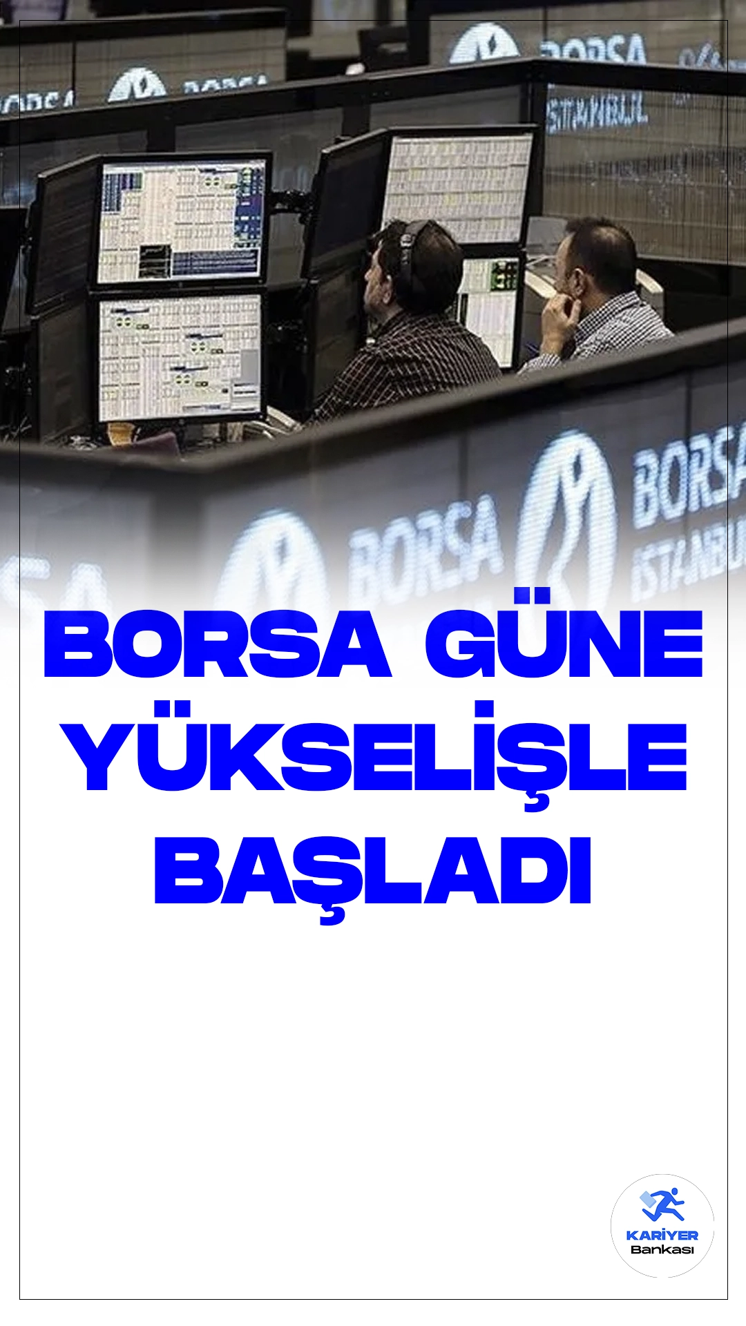 Borsa İstanbul Güne Yükselişle Başladı.Sabah saatlerinde Borsa İstanbul, BIST 100 endeksi ile yüzde 0,42 oranında bir yükselişle 9.100,27 puandan başladı. Güne başlarken endeks, önceki kapanışın üzerine 37,91 puan ekleyerek değer kazandı.