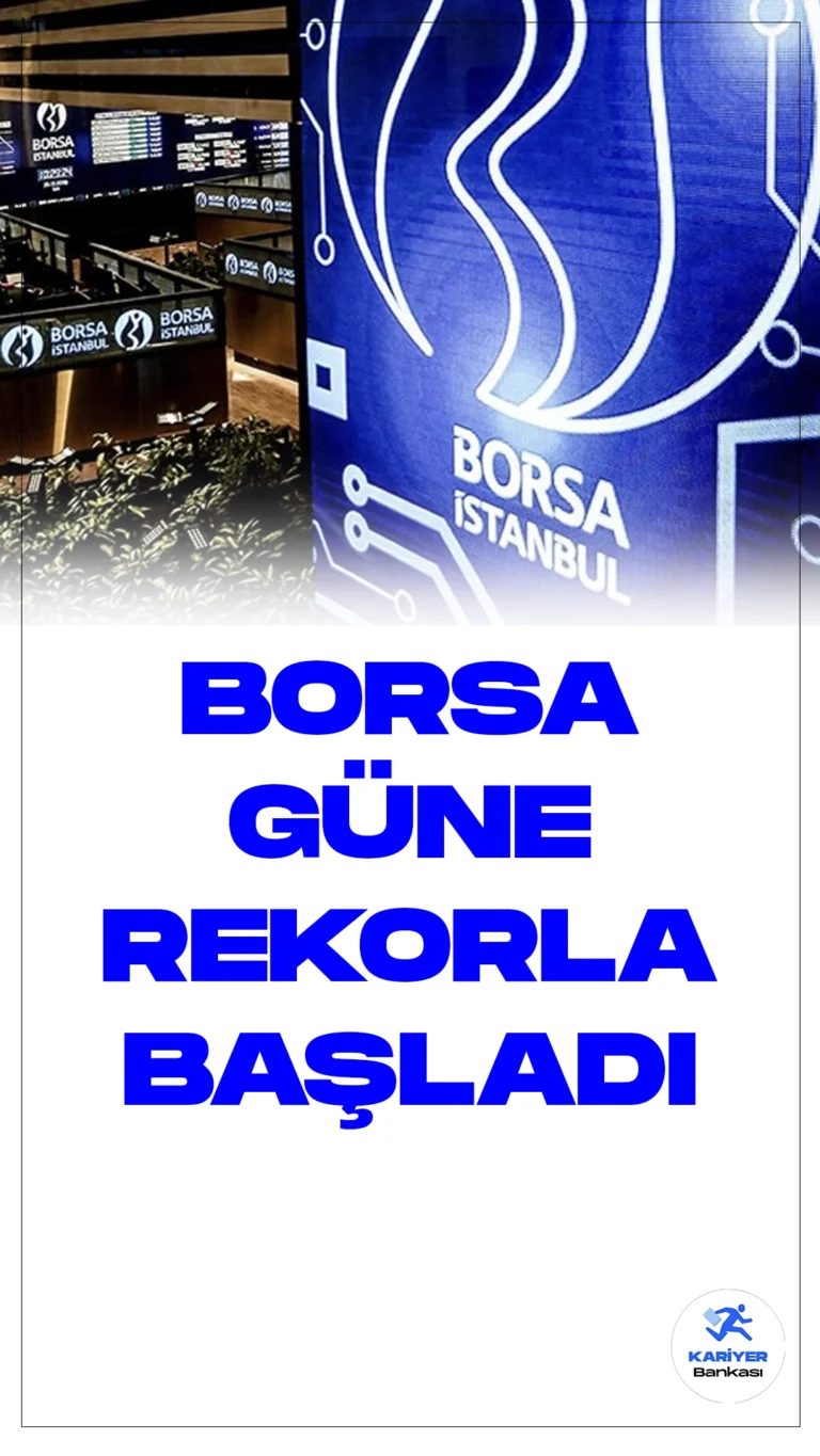Borsa Rekor Kırarak Açıldı: Yükseliş Devam Ediyor.Borsa güne muazzam bir başlangıç yaptı ve tarihi bir rekorla açıldı. Borsa İstanbul'daki BIST 100 endeksi, %0,48'lik bir artışla, 8.993,12 puandan zirveye tırmandı.