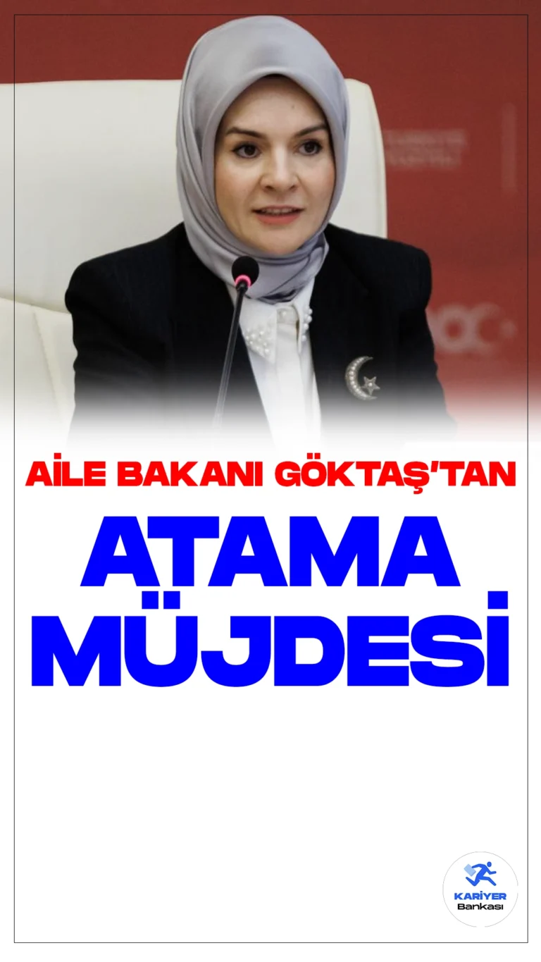 Aile Bakanından Şehit ve Gazi Yakınlarına Atama Müjdesi.Aile ve Sosyal Hizmetler Bakanlığı, önemli bir duyuruda bulunarak, Mart ayı içerisinde 500'ün üzerinde şehit yakını, gazi ve gazi yakınına atama yapılacağını açıkladı. Bakan Mahinur Özdemir Göktaş, bu özel grubun topluma entegrasyonu konusunda yapılan çalışmaların bir parçası olarak bu atamaların gerçekleştirileceğini belirtti.