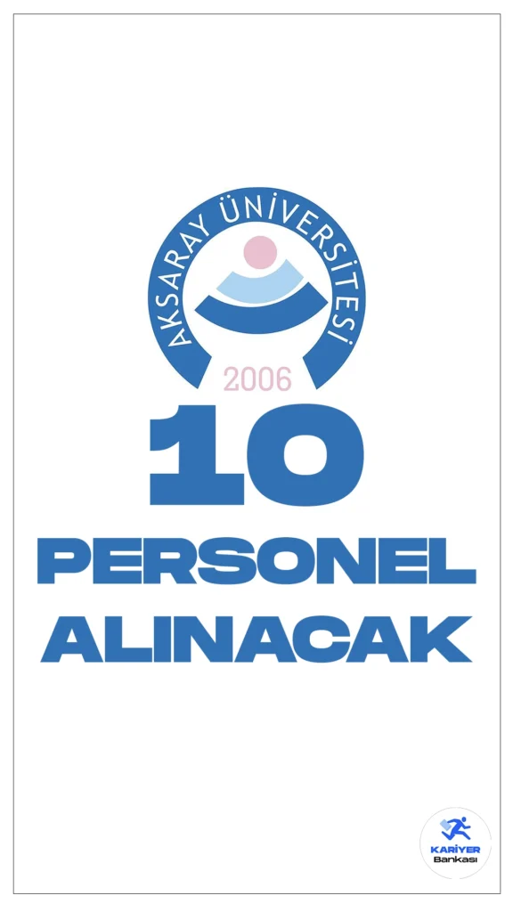 Aksaray Üniversitesi personel alımı duyurusu yayımlandı. Cumhurbaşkanlığı SBB'de yayımlanan duyuruya göre, Aksaray Üniversitesine büro personeli, sağlık teknikeri, destek personeli pozisyonları için sözleşmeli personel alımı yapacak. Başvurular bugün(19 Şubat) itibarıyla alınacak.
