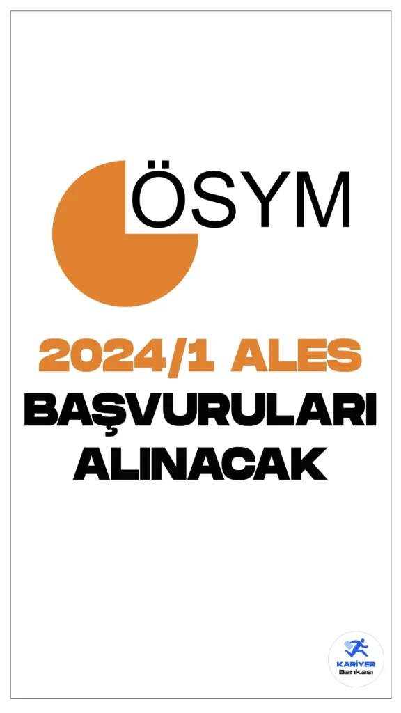 2024 ALES/1 Başvurularıları Alınacak. ÖSYM sayfasından yayımlana son dakika duyurusunda, 2024 Akademik Personel ve Lisansüstü Eğitimi Giriş Sınavının (2024-ALES/1), 21 Nisan 2024 tarihinde uygulanacağı aktarılırken, sınava başvurularının 1-11 Mart 2024 tarihleri arasında yapılacağı kaydedildi.
