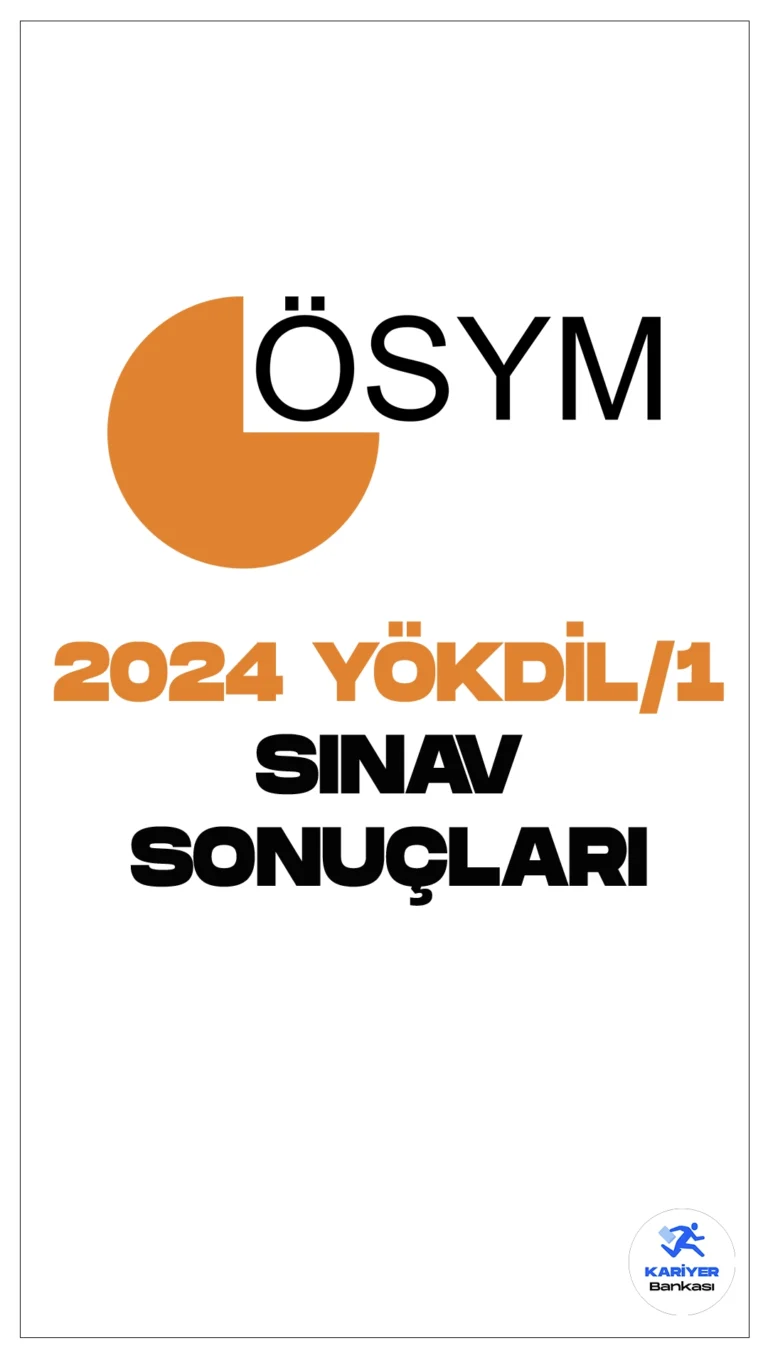 2024 YÖKDİL/1 Sınav Sonuçları Açıklandı. ÖSYM sayfasından yayımlanan son dakika duyurusunda, 25 Şubat 2024 tarihinde uygulanan 2024 Yükseköğretim Kurumları Yabancı Dil Sınavı’nın (2024-YÖKDİL/1) değerlendirme işlemlerinin tamamlandığı aktarıldı.