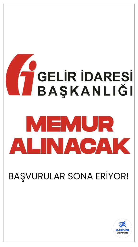 Gelir İdaresi Başkanlığı (GİB) 50 Memur Alımı Ön Başvuruları Sona Eriyor.Cumhurbaşkanlığı SBB’de yayımlanan duyuruya göre, Gelir İdaresi Başkanlığına Ankara'da istihdam edilmek üzere memur alımı yapılacak. Başvuru yapacak adayların belirtilen genel ve özel şartları sağlaması gerekmektedir.