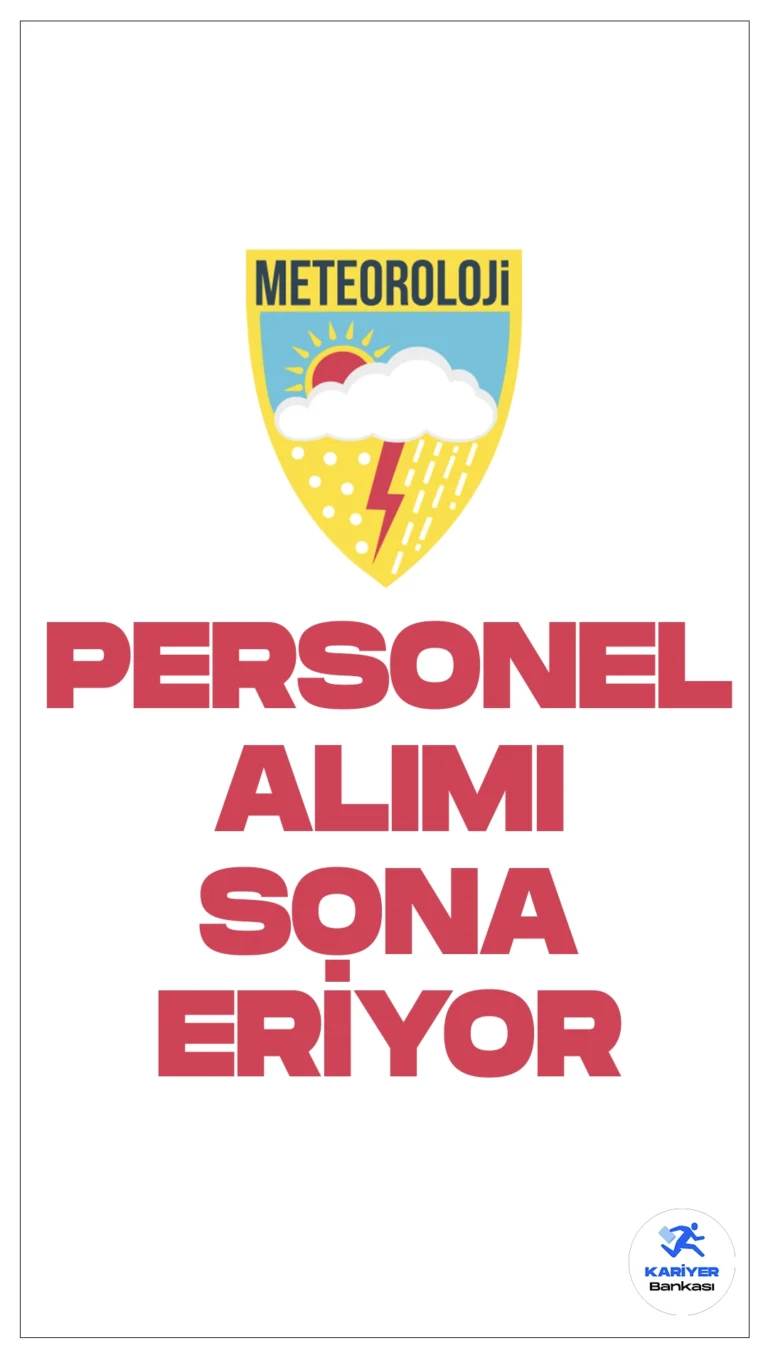Meteoroloji Genel Müdürlüğü (MGM) 40 Personel Alımı Başvuruları Sona Eriyor.Çevre, Şehircilik ve iklim Değişikliği Bakanlığı Meteoroloji Genel Müdürlüğü (MGM) personel alımı başvurularında sona gelindi. Resmi Gazete’de yayımlanan duyuruda, MGM personel alımı başvuruları bugün(8 Mart) sona eriyor.Başvuru yapacak adayların belirtilen başvuru şartlarını dikkatle incelemesi gerekmektedir. İşte kontenjanlar ve şartlar…