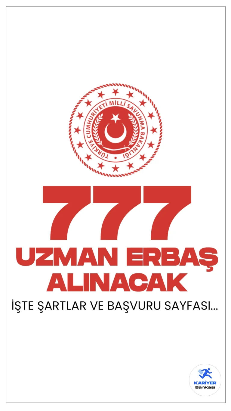 Milli Savunma Bakanlığı (MSB) uzman erbaş alımı başvuruları sürüyor. Başvuru şartları ve başvuru sayfasına dair detaylar bu haberimizde.