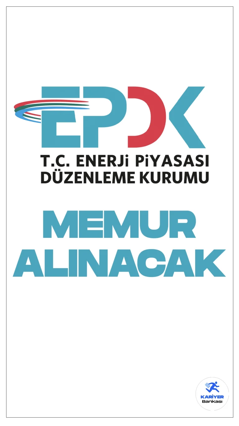 Enerji Piyasası Düzenleme Kurumu (EPDK) 25 Uzman Yardımcısı Alımı Yapacak.Enerji Piyasası Düzenleme Kurumu (EPDK) memur alımı başvuruları 15 Mart-22 Mart 2024 tarihleri arasında alınacak. Başvuru yapacak adayların 2022 veya 2023 KPSS'ya girmiş olması aranan şartlar arasında yer alıyor.