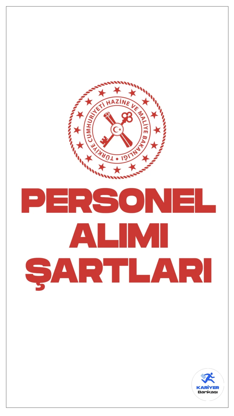 Hazine ve Maliye Bakanlığı (HMB) 400 Personel Alımı Başvuruları Sürüyor.Resmi Gazete’de yayımlanan duyuruda , Hazine ve Maliye Bakanlığına sınavla 400 personel alımı yapılacağı aktarılmış, başvurular 4 Mart itibarıyla alınmaya başlamıştı. Başvuru işlemleri 15 Mart'a kadar sürecek.Başvuru yapacak adayların belirtilen şartları sağlaması gerekmektedir.
