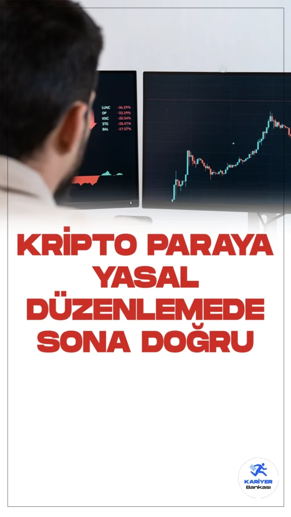 Kripto Paraya Yasal Düzenlemede Sona Geliniyor.Kripto para düzenlemesi Türkiye'de finansal açıdan önem kazanıyor.Kripto paraların yasal zemine oturtulması için son aşamaya gelindiğinde, mağduriyetlerin ve kara para aklamanın önlenmesi hedefleniyor.