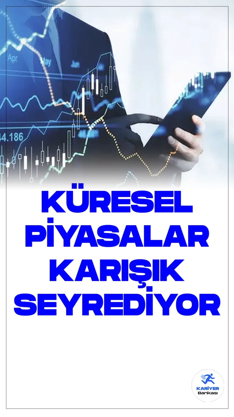 Küresel Piyasalar Karışık Seyrediyor.ABD'de açıklanacak veriler ve Fed yetkililerinin açıklamaları, küresel piyasalarda varlık fiyatlarında oynaklığı artırıyor. Faiz indirimlerine yönelik belirsizlik devam ederken, merkez bankalarının attığı politika adımlarının sonuna gelindiği yönündeki algı giderek güçleniyor.