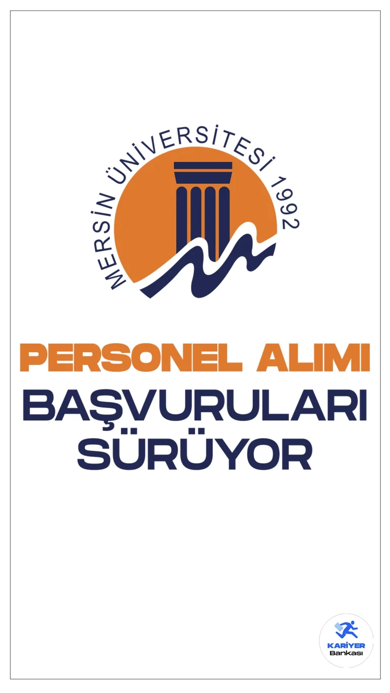 Mersin Üniversitesi personel alımı başvuruları sürüyor.Cumhurbaşkanlığı SBB’de yayımlanan duyuruya göre, Mersin Üniversitesi biolog, destek personeli(hizmetli, şoför, hasta bakımı ve temizliği), diğer sağlık personeli( odyolog), sağlık teknikeri, tekniker(gıda teknikeri, su tesisatçı) pozisyonları için sözleşmeli personel alımı yapacak. Başvurular 5 Mart 2024 tarihinde sona erecek.