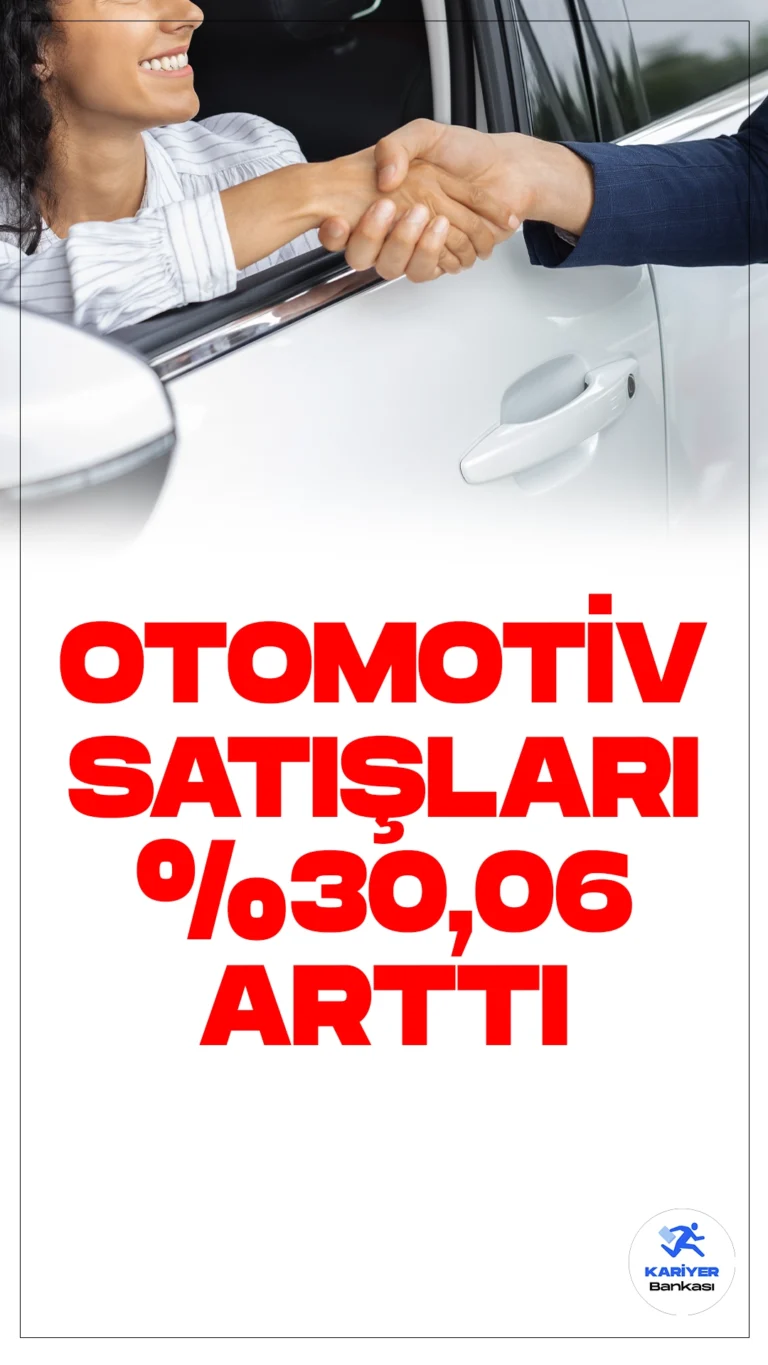 Türkiye'de Otomotiv Satışları Yüzde 30,6 Arttı.Türkiye genelinde, şubat ayında otomotiv satışları, 2023'ün aynı dönemine göre %30,6 artarak 105 bin 990 adede ulaştı, bu da tüm zamanların şubat ayı rekorunu kırdı. Otomotiv Distribütörleri ve Mobilite Derneği'nin (ODMD) verilerine göre, geçen ay ülke genelinde 105 bin 990 otomobil ve hafif ticari araç satışı gerçekleşti.