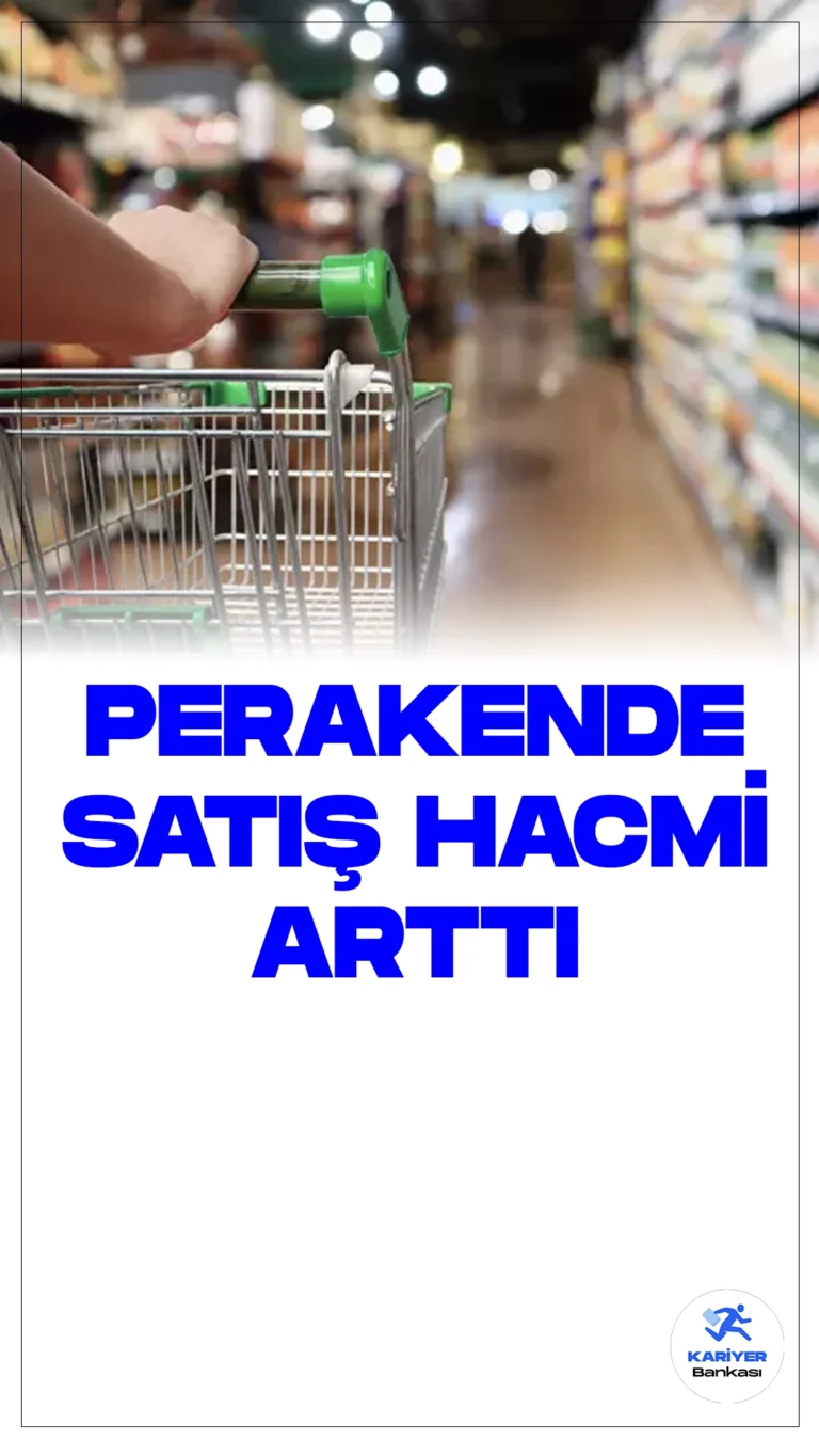 Perakende Ticaret Satış Hacmi Arttı.Türkiye İstatistik Kurumu'nun yayımladığı verilere göre, ocak ayında ticaret satış hacminde önemli değişimler yaşandı. Ticaret satış hacmi, yıllık bazda %0,4 azalırken, perakende satış hacmi dikkat çekici bir artışla %13,3 yükseldi.