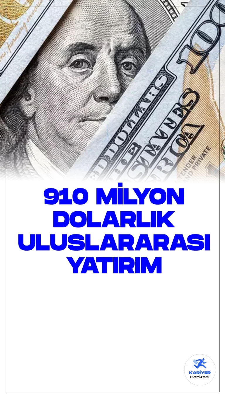 Türkiye'ye Uluslararası Yatırımlar Artıyor: Ocakta 910 Milyon Dolarlık Yatırım.Ocak ayında, Türkiye'ye uluslararası doğrudan yatırım (UDY) girişi, geçen yılın aynı dönemine göre %20 artarak 910 milyon dolar seviyesine yükseldi. Uluslararası Yatırımcılar Derneği (YASED), bu verileri Türkiye Cumhuriyet Merkez Bankası Ödemeler Dengesi istatistiklerinin açıklanmasının ardından Rakamlarla Uluslararası Doğrudan Yatırımlar Bülteni'nde duyurdu.
