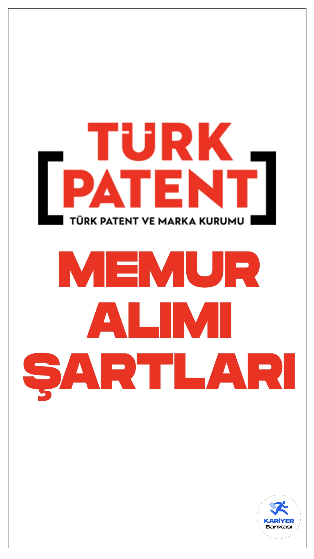 Türk Patent ve Marka Kurumu memur alımı başvuruları devam ediyor. Başvuru şartları ve başvuru sayfasına dair tüm detaylar Kariyerbankasi.net'in bu haberinde.